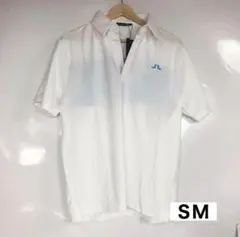 J.LINDEBERG ジェイリンドバーグ ゴルフポロシャツ メンズL 白 半袖