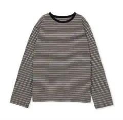 【SHISHIKUI】 美品 border ボーダートップス