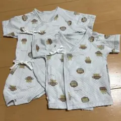 お値下げベビー肌着セット 50-60cm 動物プリント