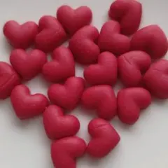 ぷっくり　ハート　チョコレート　赤 大　フェイクスイーツ　食品サンプル　推し活