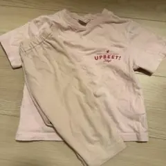 女の子 90サイズ 半袖Tシャツ パンツ 2点セット バースデー ユニクロ