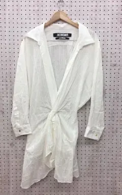 JACQUEMUS ジャックムス ドレープ シャツ ブラウス ワンピース