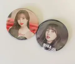 TWICE MINA 缶バッジ 36個セット TWICE MINA ミナ 缶バッジ 2個セット - メルカリ