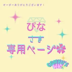 ぴなさま 専用ページ❁⃘*.゜のサムネイル