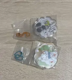 ちいかわ きゃらシャカ☆チャームグミ　ハチワレ、あのこ