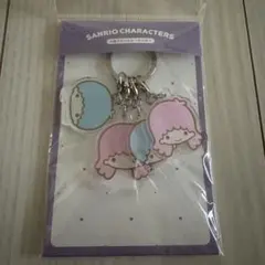 サンリオ リトルツインスターズ 4連アクリルキーホルダー　フェイス