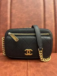☆断捨離中☆ 様♡CHANEL キャビアスキン デカココ ショルダーバッグ