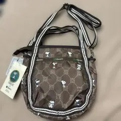 LeSportsac スヌーピー柄 ショルダーバッグ
