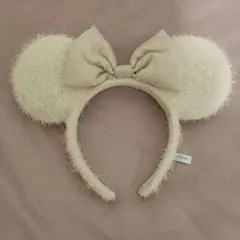 ディズニーミニーカチューシャ 【2025年 新作】 冬 ホワイト