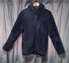ネイビー フリースジャケット