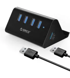 ORICO 4ポート USB HUB ハブ ブラック