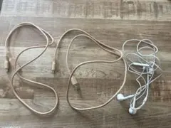 有線イヤフォンセット USB・Lightningコネクタ