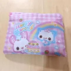 うさぎ 猫 エコバッグのサムネイル