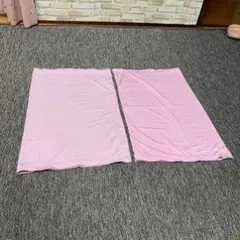 ピンク レースカーテン 2枚セット