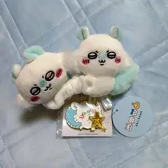 ちいかわ シュシュぬいぐるみ 寝そべりぬいぐるみ ブローチ モモンガ 3点セット