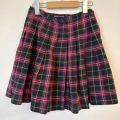 Ralph Lauren チェック柄プリーツスカート 130