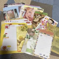 平成レトロなレターセット・メモ用紙セット