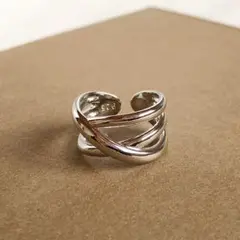 シルバー925 メキシカンジュエリー ヴィンテージリング ツイスト シンプル