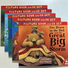 英語絵本 CD付 5冊セット売り