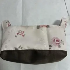 カーテン生地で作った布バスケット