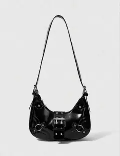 shein ショルダーバッグ ブラック