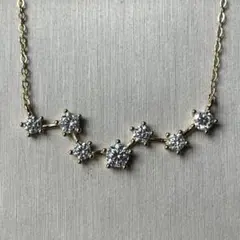 SAMANTHA SILVA サマンサシルヴァ ハートクリアストーンネックレス