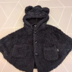 GELATO PIQUE 猫耳フード付きポンチョ