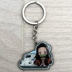 鬼滅の刃　ねずこ　キーホルダー　新幹線 ご当地キーホルダー　キーチェーン