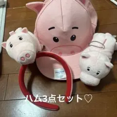 ディズニー ハム キャップ カチューシャ セット