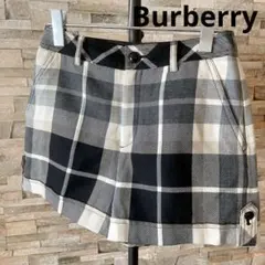 【美品★】Burberry バーバリー　ブルーレーベル　チェック　ショートパンツ