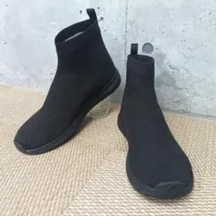 【未使用級】ノースフェイス ベロシティ ニット ミッド ゴアテックス29cm 黒