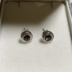 美品✨COACH コーチ シグネチャーピアス シルバー