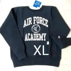 チャンピオン　XL　クールネック　スウェットシャツ　②　リバースウィーブ