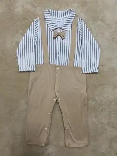 未使用 ベビー服 セレモニースーツ 誕生日 結婚式 ロンパース 80