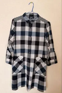 SONIA RYKIEL COLLECTION チェック柄シャツワンピース
