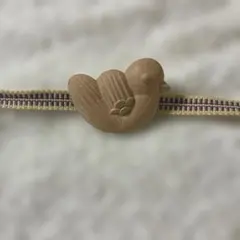 帯留め　陶器製