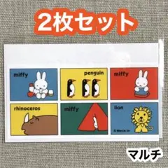 【同柄2枚セット】ミッフィー ＜マルチ＞ マイナンバーカードケース