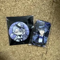 ツイステ アズール 缶バッジセット