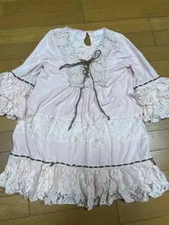 LIZ LISA リズリサ y2k ワンピース レース ピンク