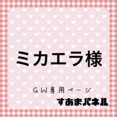ミカエラ〜即購入✖です(ーωー；)様（GWゲリラ祭）