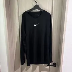 超お買い得　NIKE DRI-FIT 長袖シャツ ブラック XLのサムネイル