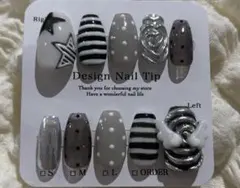 【No.35】ウィッシュコア　y2k 地雷系　量産型　個性派ネイル　平成女児