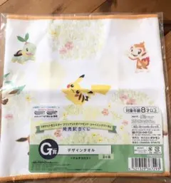 新品　ポケモン　デザインタオル