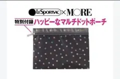 LESPORTSAC ドット柄　水玉 BIGポーチ