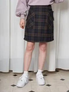 超得⭐︎【earth music&ecology】新品☆ポケット付ミニスカート