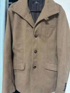 Beno ブラウン ピーコート Mサイズ