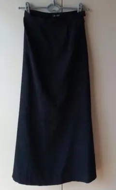 BISTY 黒 フレアロングスカート