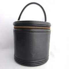 ルイ ヴィトン　鍵付　エピ　カンヌ バニティバッグ ヴィンテージ　黒 ノワール