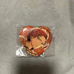 鬼龍紅郎ラメキラハートカンバッジコレクション