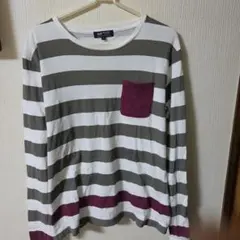 BEAMS ボーダーTシャツ　Sサイズ ポケット付き